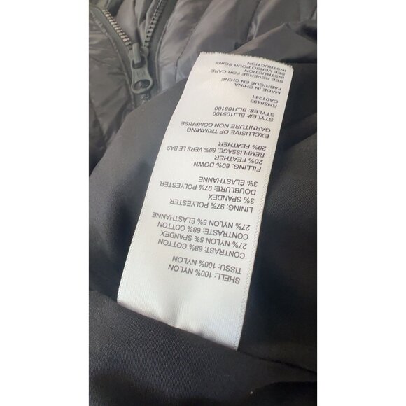 Blanc Noir Motion Panel Down Puffer Jacket Size M - Picture 10 of 15